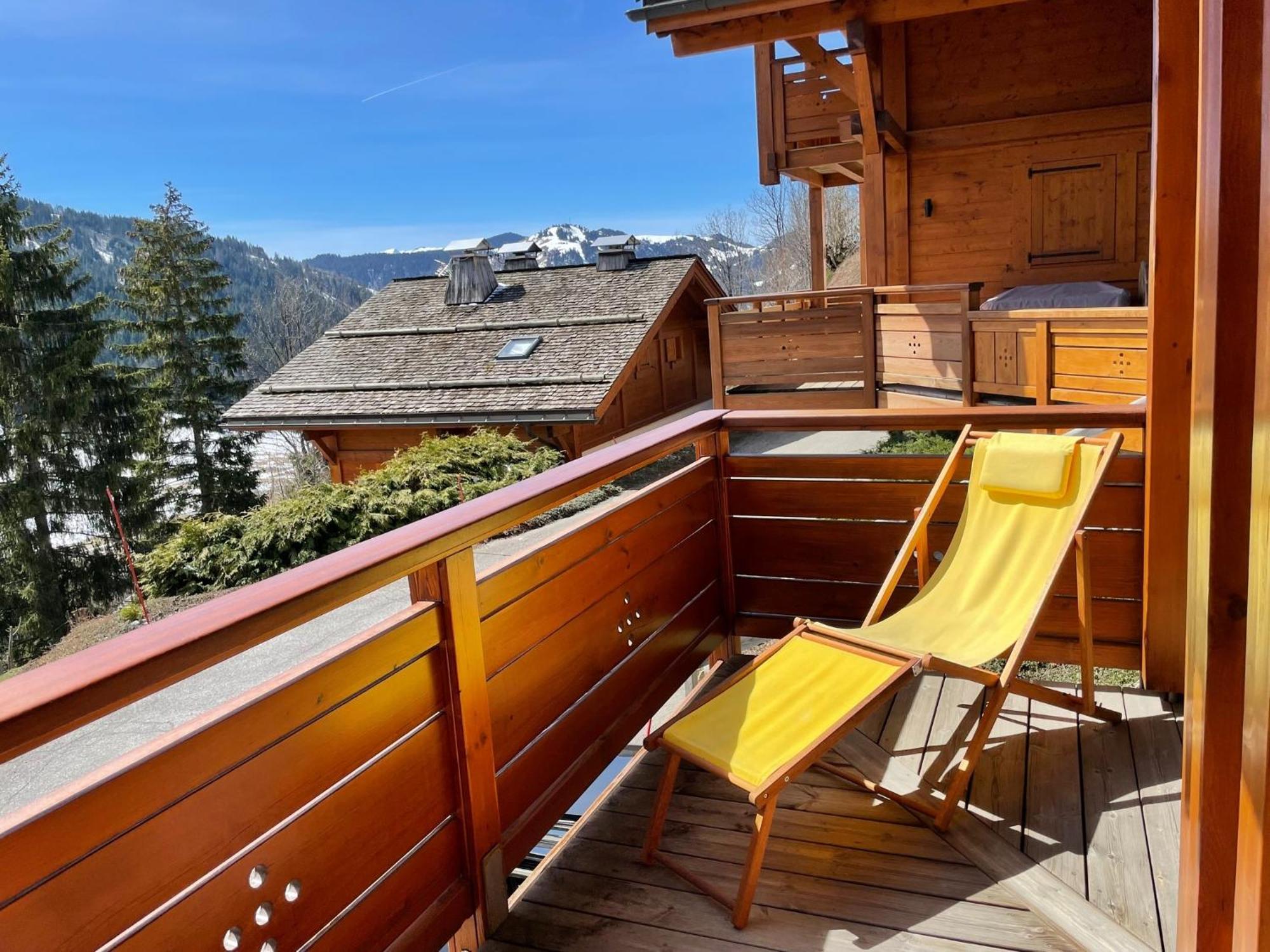 Cosymontagne - Le Chalet - 3Ch - 8 Pers- Terrasse Sud, Magnifique Vue La Clusaz Exterior foto
