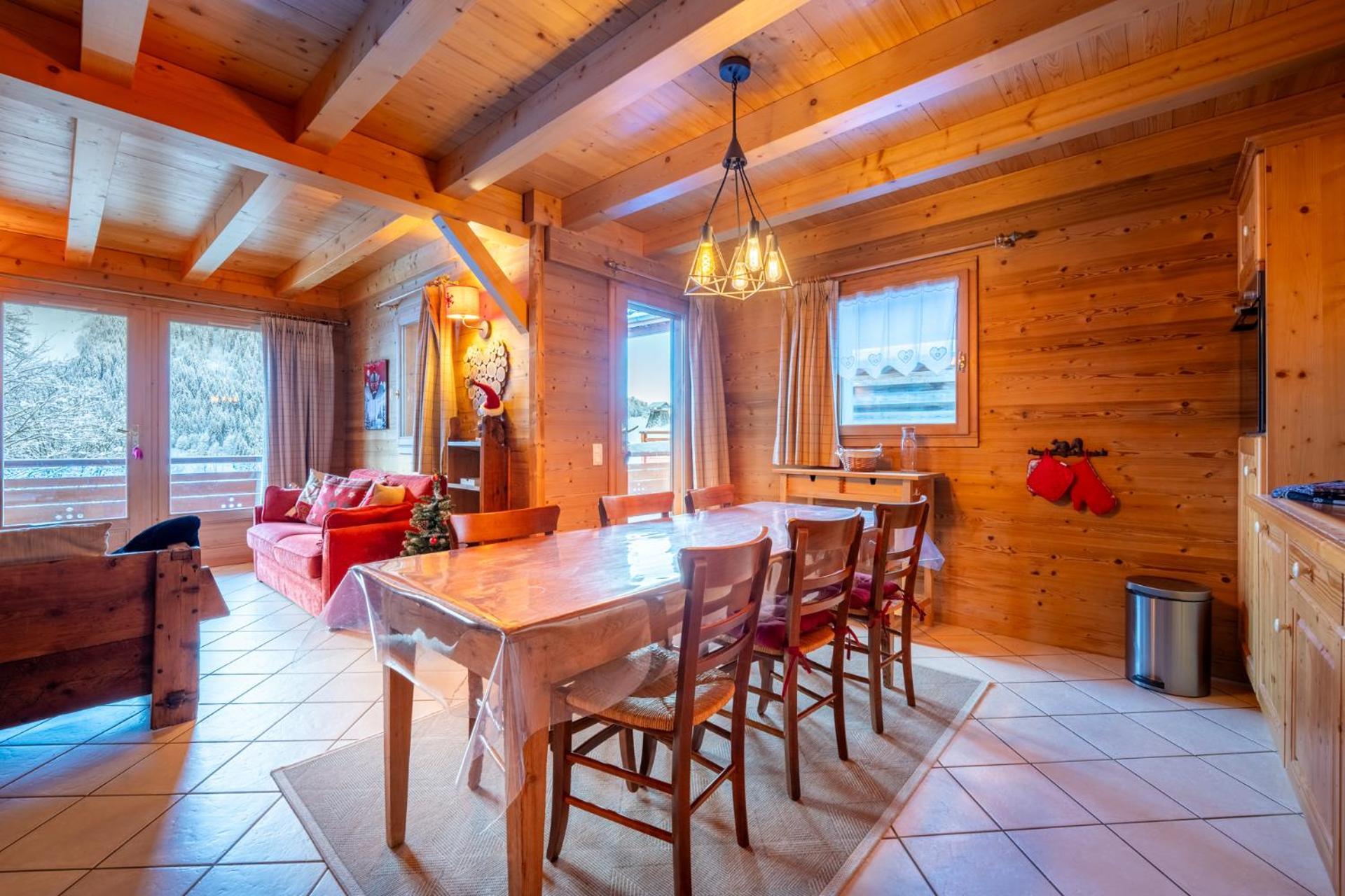 Cosymontagne - Le Chalet - 3Ch - 8 Pers- Terrasse Sud, Magnifique Vue La Clusaz Exterior foto